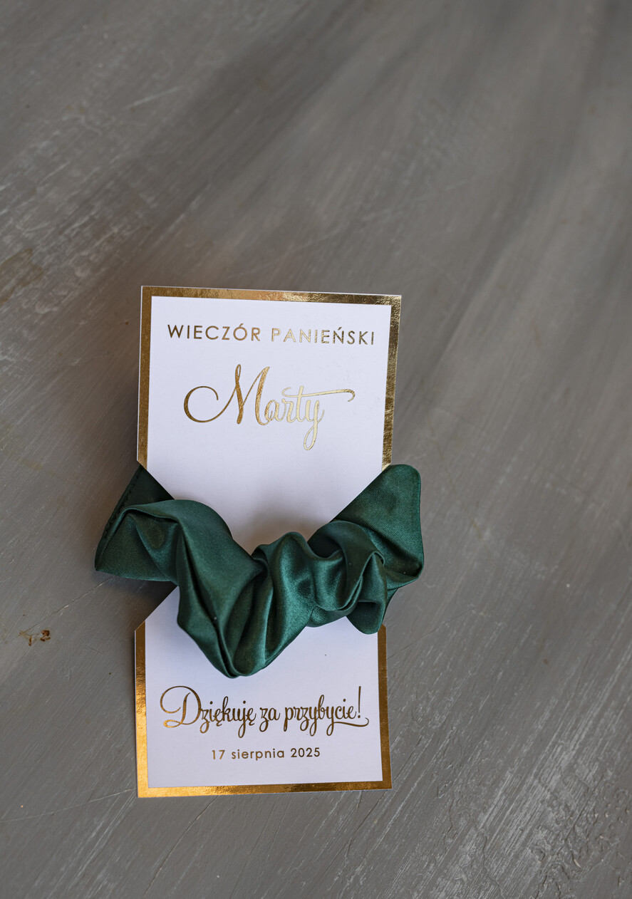 wieczór Panieński podziękowania za wieczór panieński gumka do włosów prezent na wieczór panieński, Scrunchies podziękowania za wieczór panieński, upominek dla przyjaciółek na wieczorze panieńskim 3