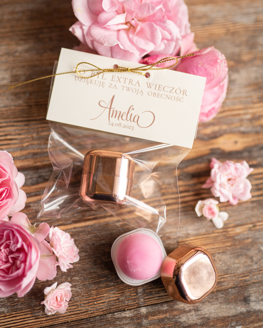 wieczór Panieński podziękowania za wieczór panieński podziękowania za wieczór panieński balsam do ust -  Prezenciki dla dziewczyn na Panieński0