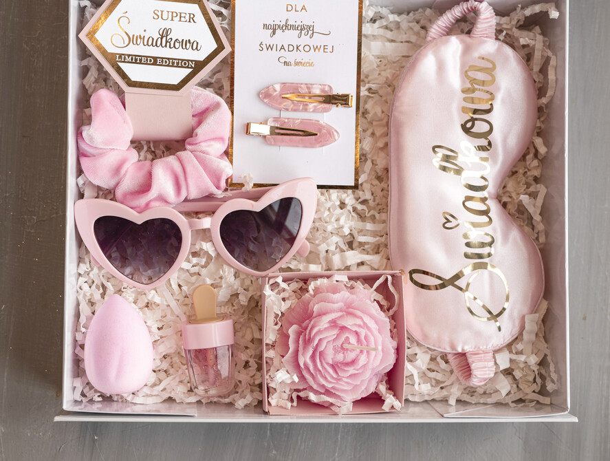 Prezenty dla świadków podziękowania dla świadkowej pomysł na prezent dla świadkowej podziękowanie za świadkowanie od młodej pary, box prezentowy dla świadkowej prezent dla druhny1