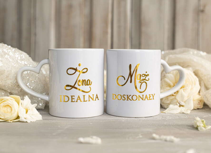  Prezenty dla Młodej Pary  Zestawy z Filiżanką lub Kubkiem Pomysł na prezent ślubny dla Młodej Pary, co dać zamiast kwiatów Parze Młodej, Kubki dla Nowożeńców, prezent na ślub5