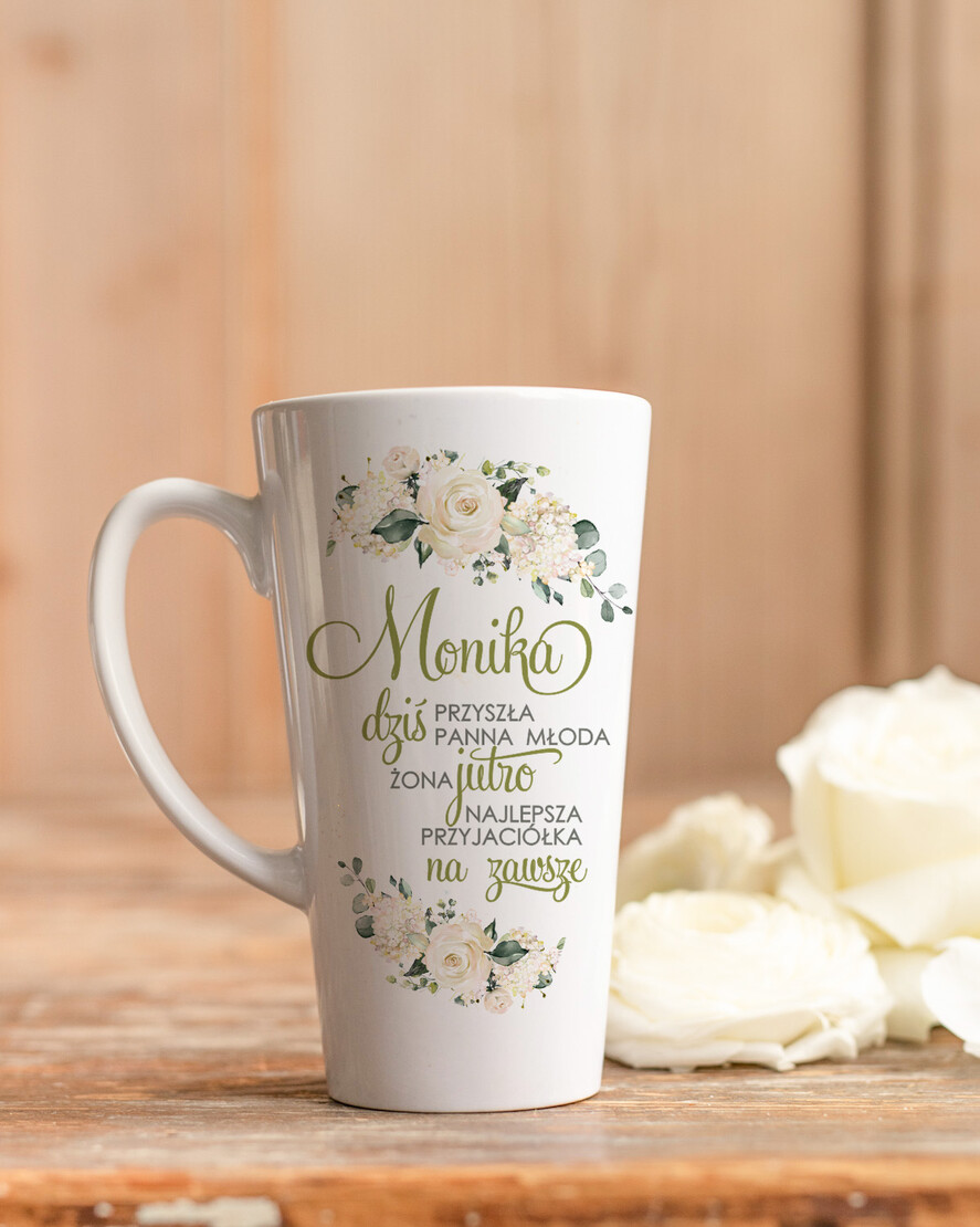 Prezenty dla Panny Młodej  Zestawy ze Szlafrokiem pomysł na prezent dla Panny Młodej satynowy szlafrok ze Złotymi Literami   3