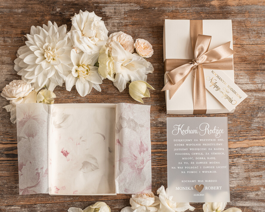 Prezenty, Podziękowania dla Rodziców zestawy słodkości, pudełka na prezenty  podziękowania ślubne dla rodziców0