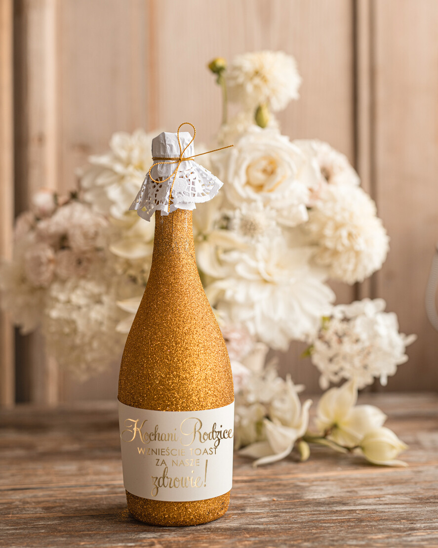 Prezenty, Podziękowania dla Rodziców zestawy prezentowe do wina i szampana  piękne podziękowania dla rodziców ze złotymi kieliszkami, prezenty dla Rodziców, pomysł na prezent dla Rodziców 5