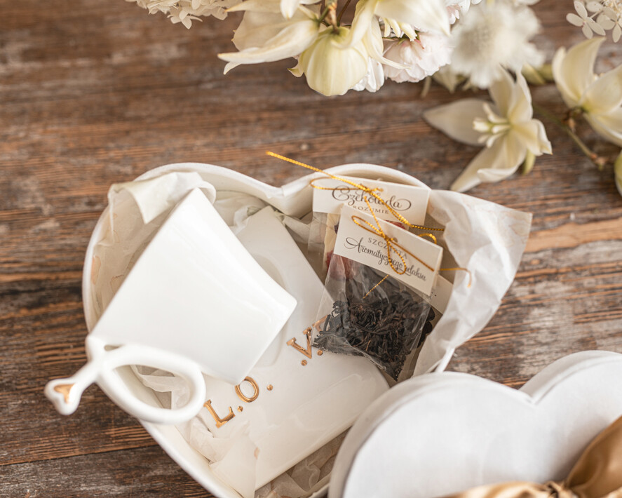 Prezenty dla Panny Młodej  zestawy w ozdobnych pudełkach  Nowocesny Prezent dla Panny Młodej2