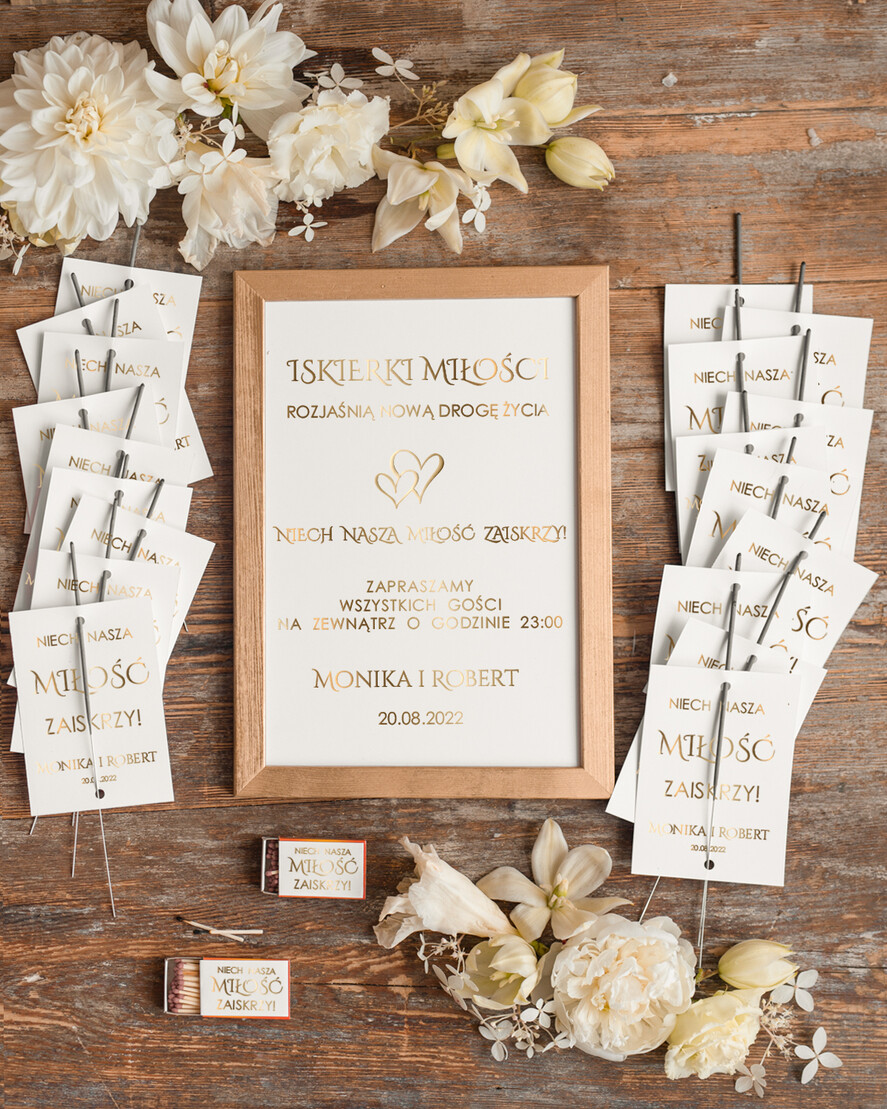 Dekoracje Sali weselnej/Dodatki do Zdjęć iskierki miłości  gadżety weselne dodatki podczas wesela zimne ognie 0