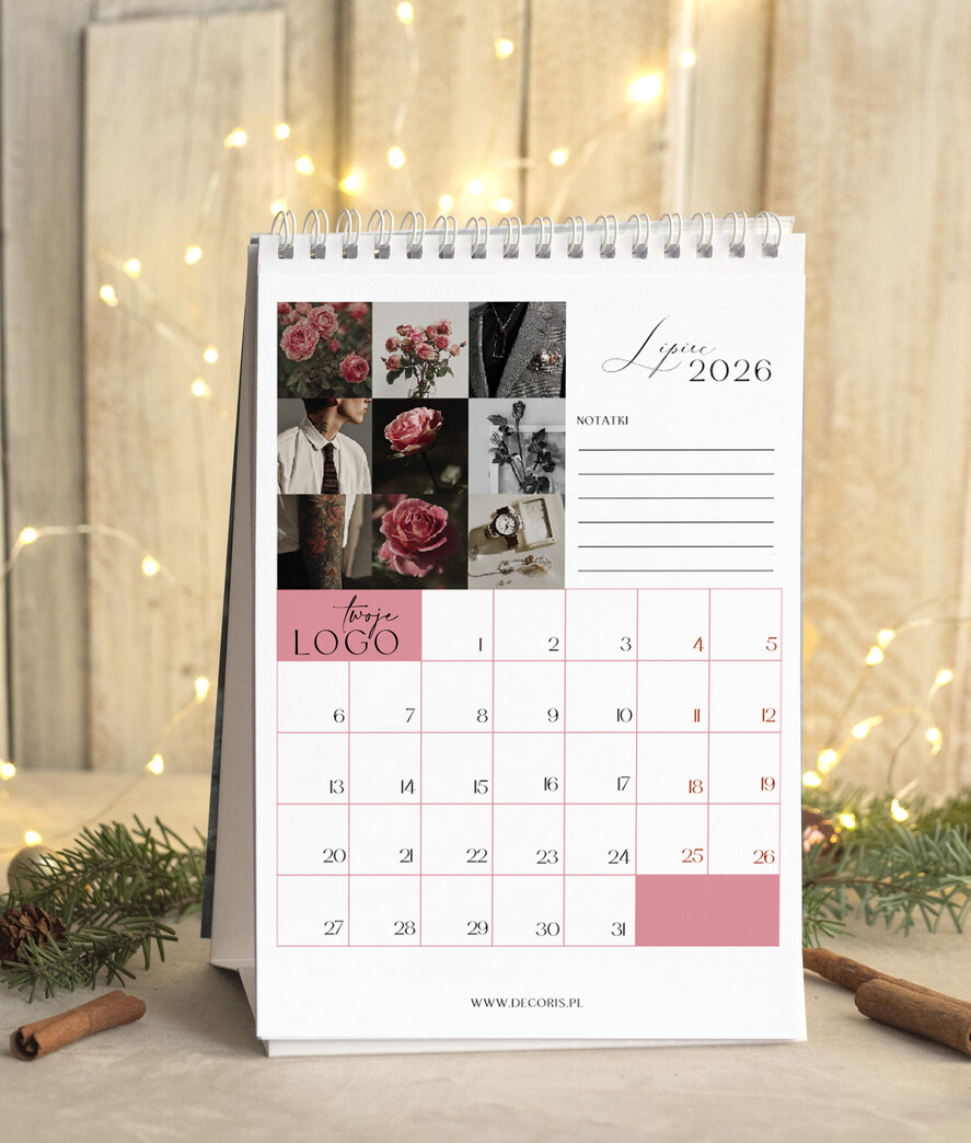 Prezenty oferta dla Firm kalendarze  Prezenty firmowe upominki biznesowe kalendarz stojący A5, prezent dla pracowników dla klientów kalendarz na biurko8