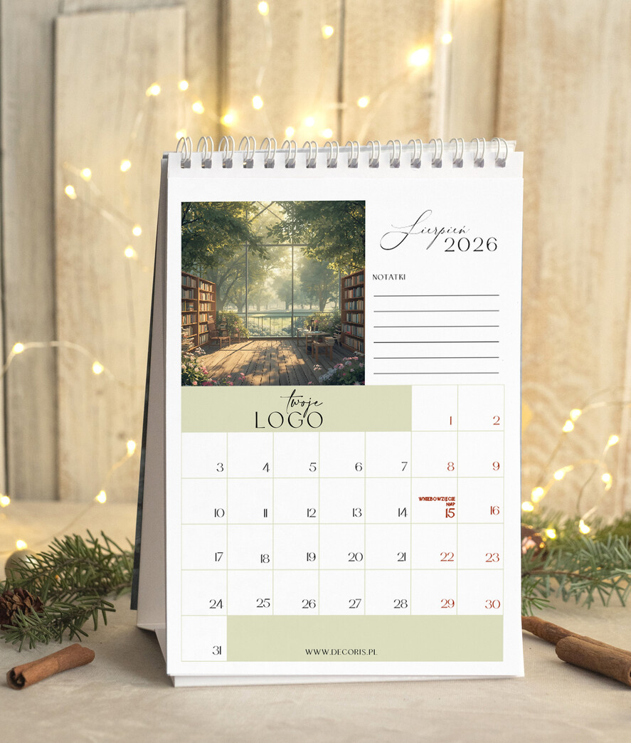 Prezenty oferta dla Firm kalendarze  Prezenty firmowe upominki biznesowe kalendarz stojący A5, prezent dla pracowników dla klientów kalendarz na biurko9