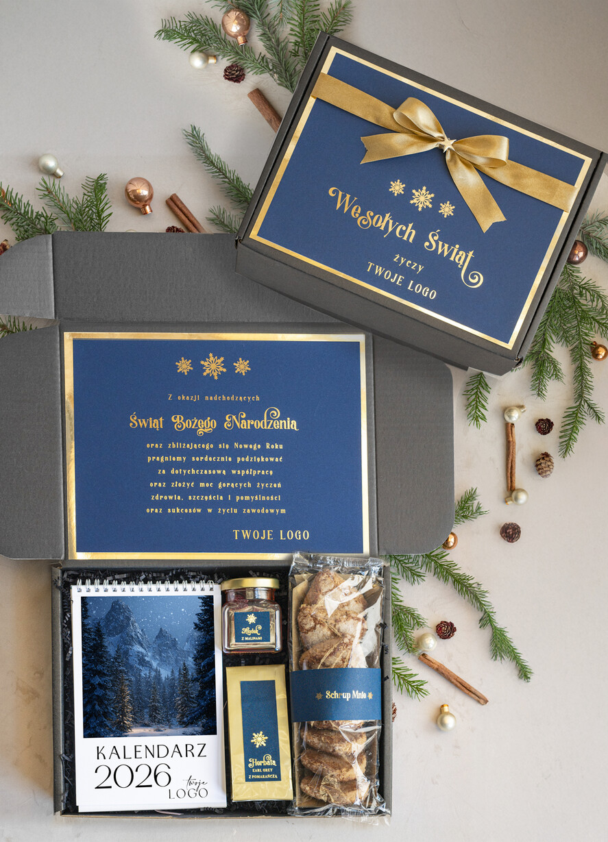 Prezenty oferta dla Firm kalendarze  Prezenty świąteczne dla klientów zestaw z kalendarzem, Upominek biznesowy terminarz z Logo firmy , Prezent firmowy dla Klientów box kosz prezentowy0