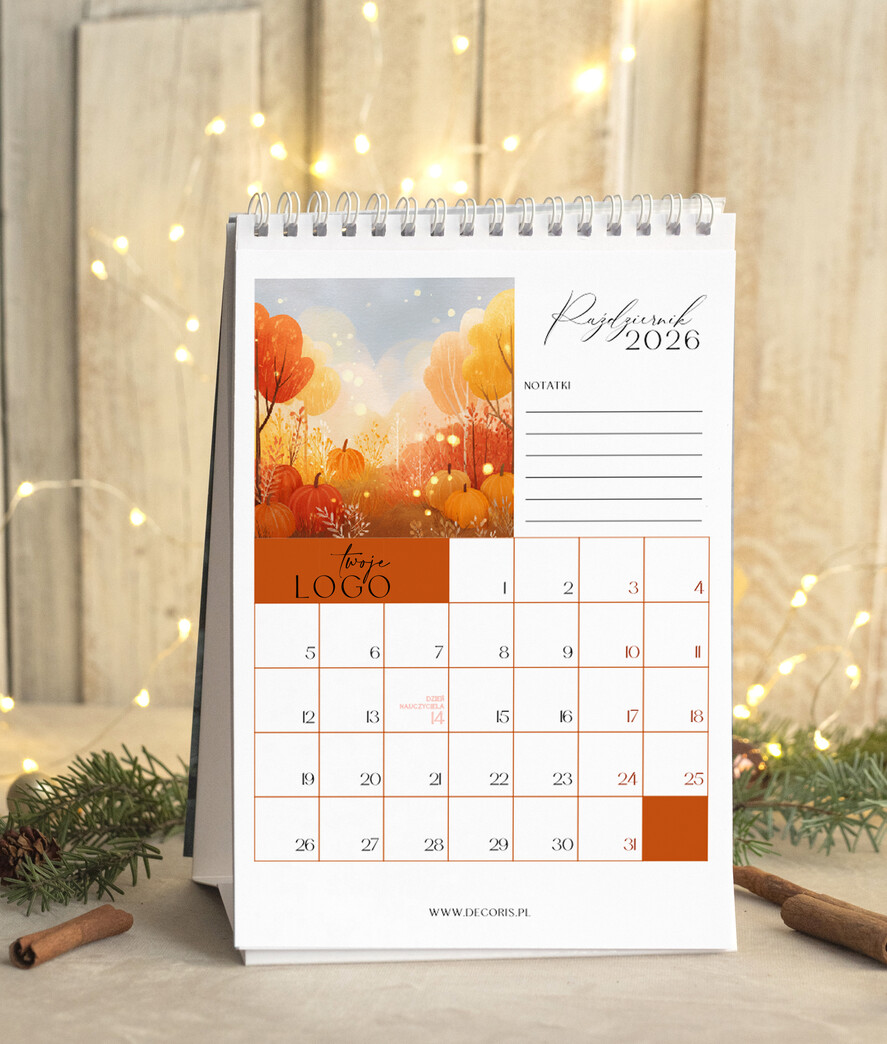 Prezenty oferta dla Firm kalendarze  Prezenty firmowe upominki biznesowe kalendarz stojący A5, prezent dla pracowników dla klientów kalendarz na biurko11