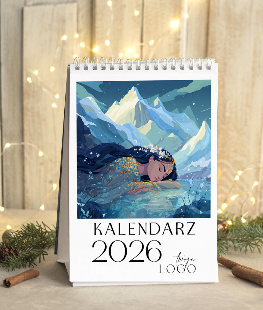 Prezenty oferta dla Firm kalendarze  Prezenty firmowe upominki biznesowe kalendarz stojący A5, prezent dla pracowników dla klientów kalendarz na biurko0