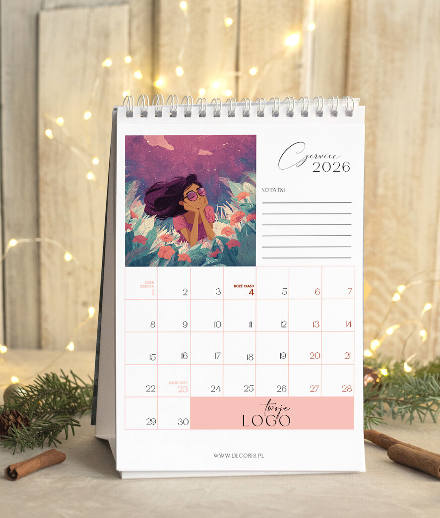 Prezenty oferta dla Firm kalendarze  Prezenty firmowe upominki biznesowe kalendarz stojący A5, prezent dla pracowników dla klientów kalendarz na biurko7
