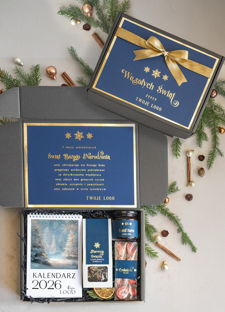 Prezenty oferta dla Firm kalendarze  Prezenty świąteczne dla klientów zestaw z kalendarzem, Upominek biznesowy terminarz z Logo firmy , Prezent firmowy dla Klientów box kosz prezentowy0