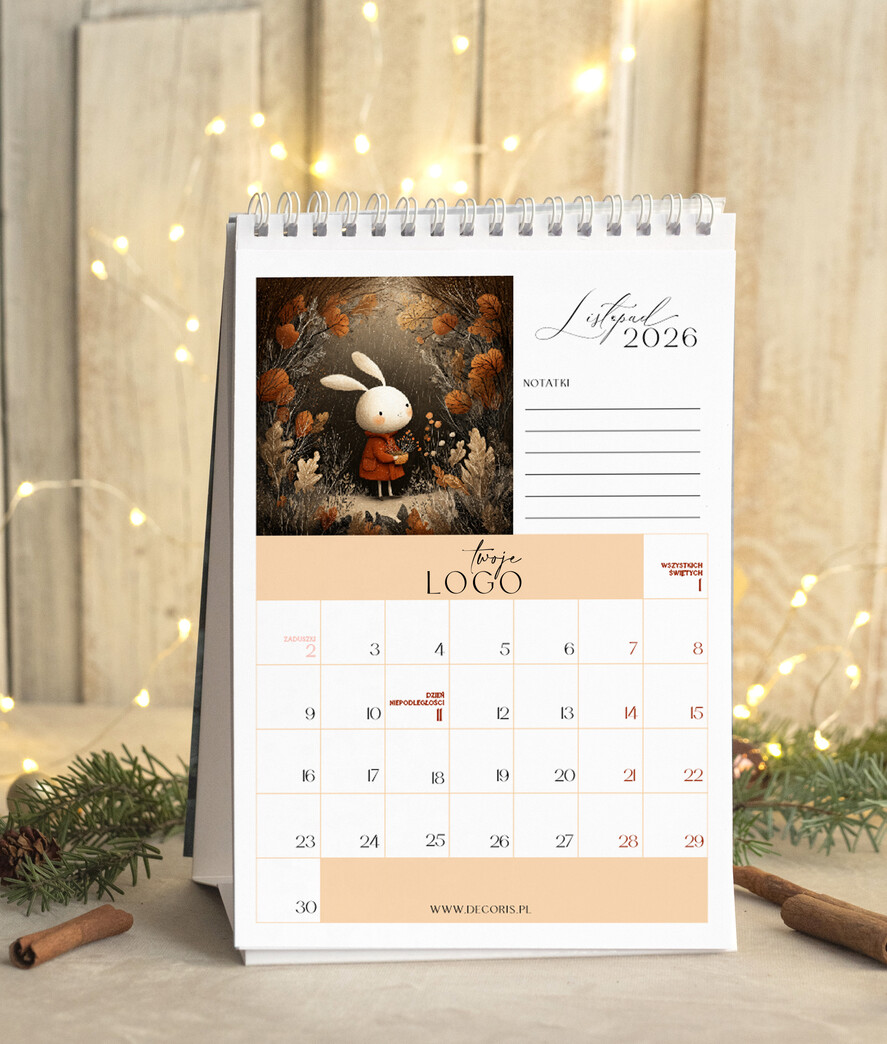 Prezenty oferta dla Firm kalendarze  Prezenty firmowe upominki biznesowe kalendarz stojący A5, prezent dla pracowników dla klientów kalendarz na biurko12