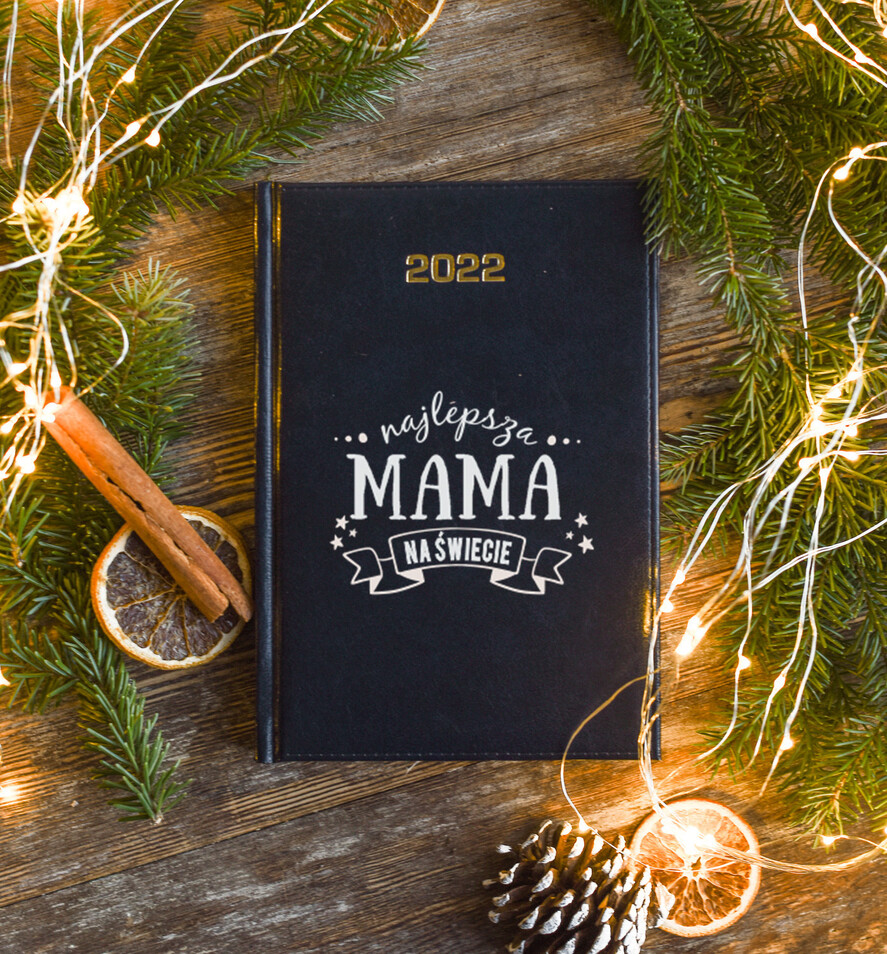 prezenty dla niej kalendarze Terminarz dzienny - Kalendarz z nadrukiem na okladce - Twoj nadruk0