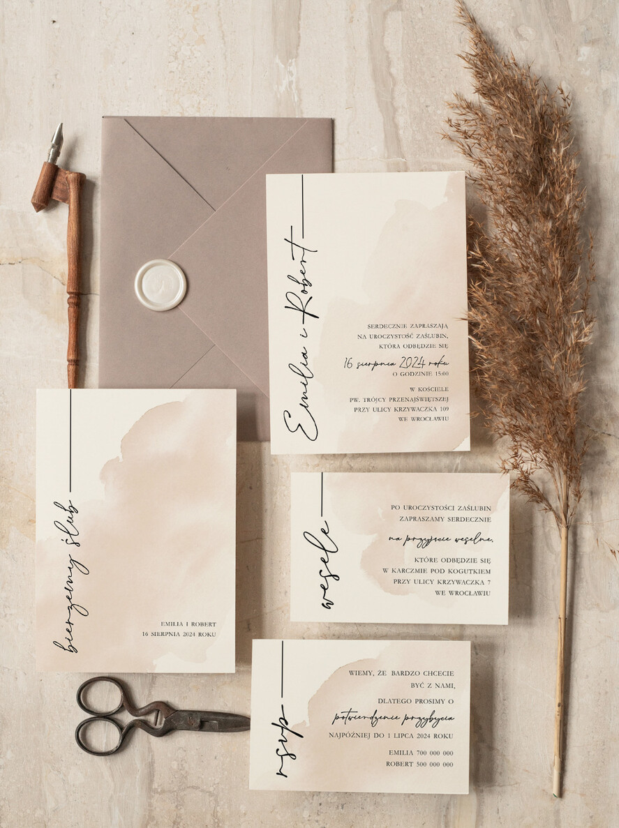 Zaproszenia ślubne Proste i Nowoczesne  zaproszenia ślubne boho, minimalistyczne zaproszenia na ślub, eleganckie zaproszenia slubne proste wzory zaproszeń slubnych, nowoczesne zaproszenia slubne0
