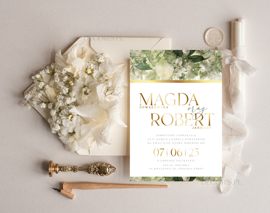 Zaproszenia ślubne Proste i Nowoczesne  eleganckie złote zaproszenia ślubne, minimalistyczne zaproszenia na ślub w złocie, delikatne zaproszenia slubne proste wzory zaproszeń ślubnych1