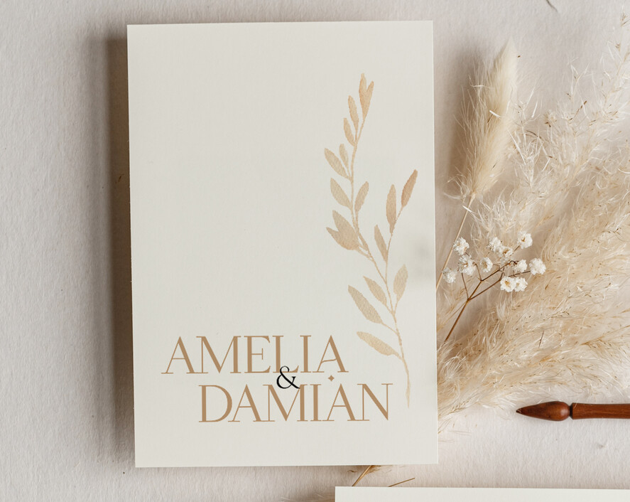 Zaproszenia ślubne Proste i Nowoczesne  składane zaproszenia ślubne, proste zaproszenia na ślub i wesele, delikatne zaproszenia slubne, zaproszenia na slub nowoczesne zaproszenia slubne2