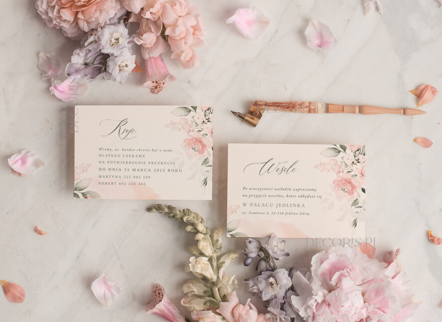 Zaproszenia ślubne Proste i Nowoczesne  proste zaproszenia ślubne, minimalistyczne zaproszenia na ślub i wesele, delikatne zaproszenia slubne, proste wzory zaproszeń ślubnych3