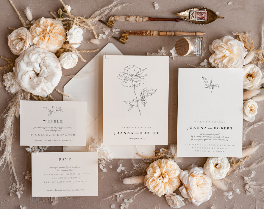 Zaproszenia ślubne Proste i Nowoczesne  nowoczesne zaproszenia slubne delikatne wzory, proste zaproszenia na ślub, delikatne zaproszenia slubne, eleganckie zaproszenia na slub, proste wzory zaproszeń ślubnych0