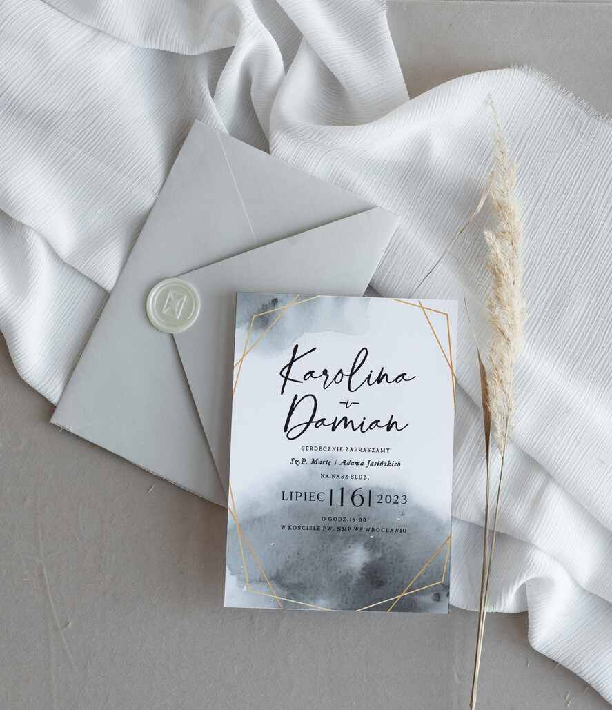 Zaproszenia ślubne Proste i Nowoczesne  nowoczesne zaproszenia slubne, eleganckie zaproszenia na ślub, delikatne zaproszenia ślubne, proste wzory zaproszeń ślubnych, minimalistyczne zaproszenia ślubne1