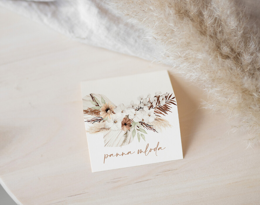 Winietki Nowoczesne prosta forma  wizytówki na stół weselny, eleganckie winietki na stół weselny, wizytówki ślubne, nowoczesne wizytówki na stoły weselne, rustykalne winietki na stol weselny1