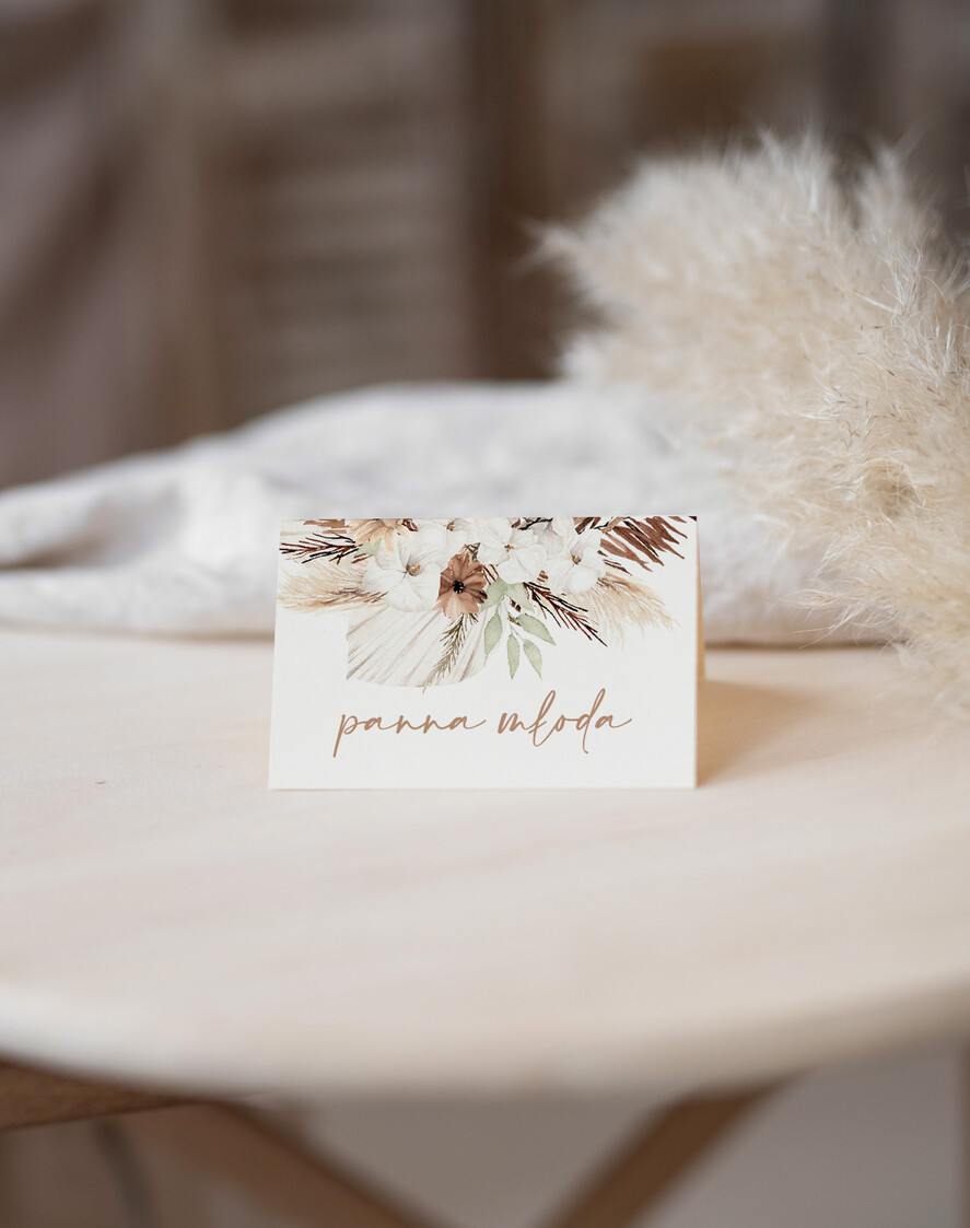 Winietki Nowoczesne prosta forma  wizytówki na stół weselny, eleganckie winietki na stół weselny, wizytówki ślubne, nowoczesne wizytówki na stoły weselne, rustykalne winietki na stol weselny2