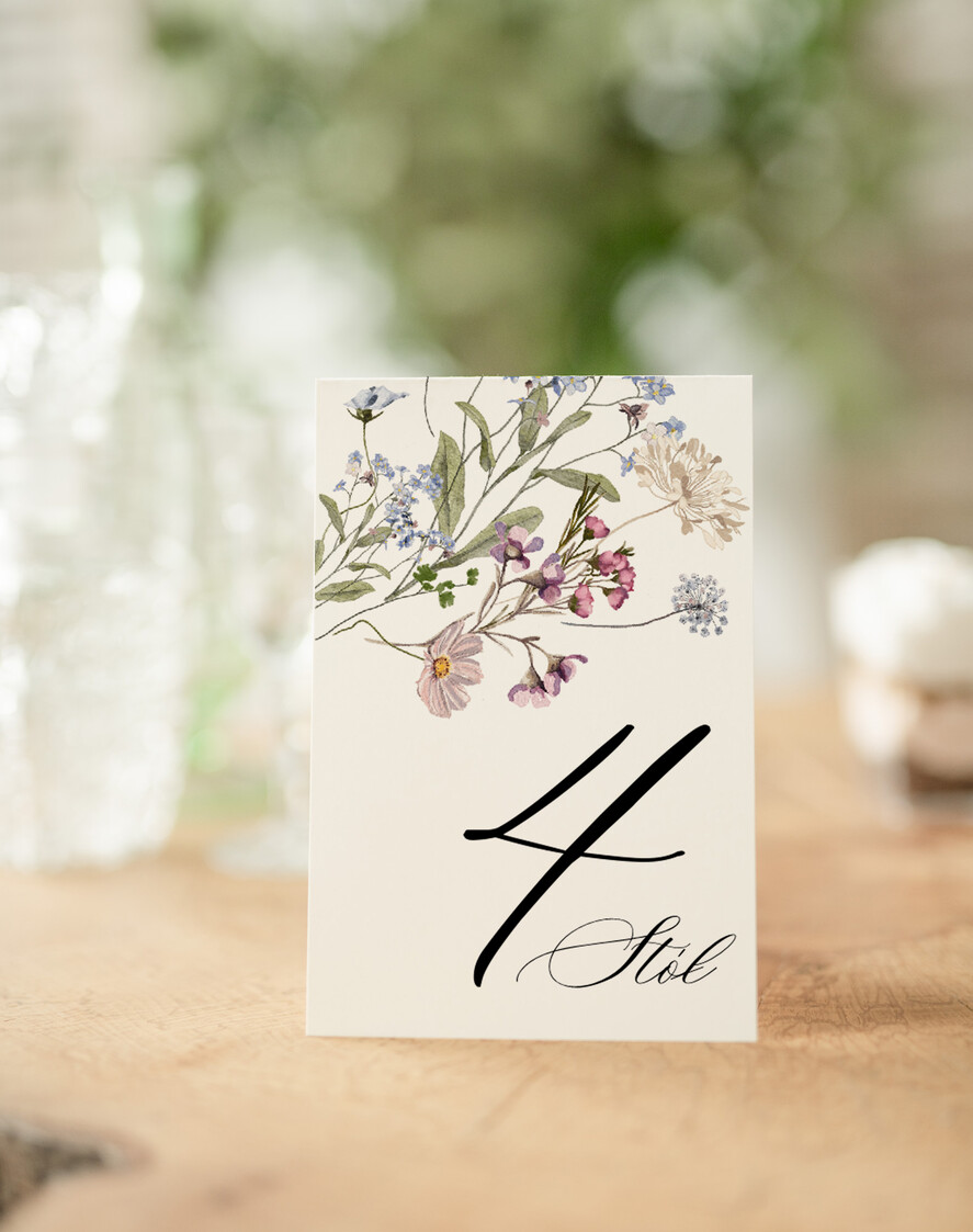Numery na stół Nowoczesne prosta forma  Eleganckie numerki na stół weselny, numeracja stołów weselnych, proste i delikatne numerki na stoły weselne, dekoracja stołu weselnego 0