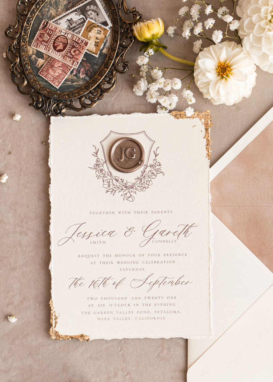 Zaproszenia ślubne Wydzierane Brzegi wyjątkowe zaproszenia ślubne, zaproszenia ślubne z płatkami zlota, zaproszenia slubne z gipsówką, rustykalne zaproszenia na ślub z gipsówką3