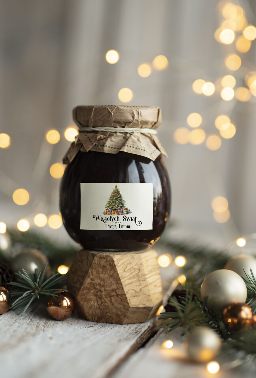Prezenty oferta dla Firm MIODY KONFITURY SOKI Drobne prezenty świąteczne dla klientów biznesowych, Cytryny w syropie prezent biznesowy z logo1