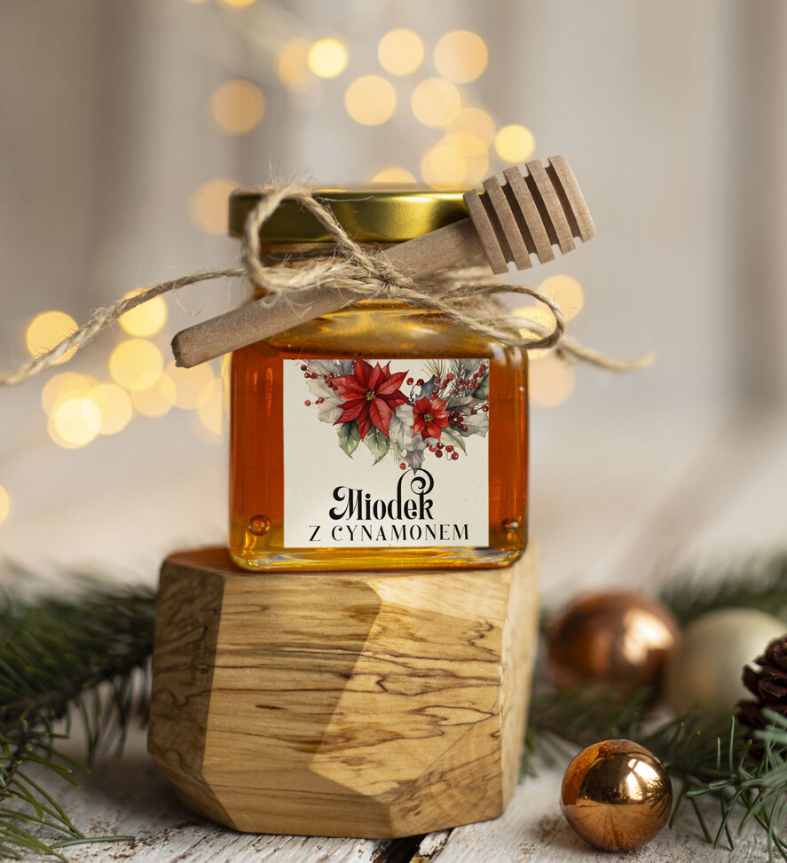 Prezenty oferta dla Firm MIODY KONFITURY SOKI Drobne prezenty dla firm miód z maliną i miodownikiem , drobne upominki na święta dla pracowników0