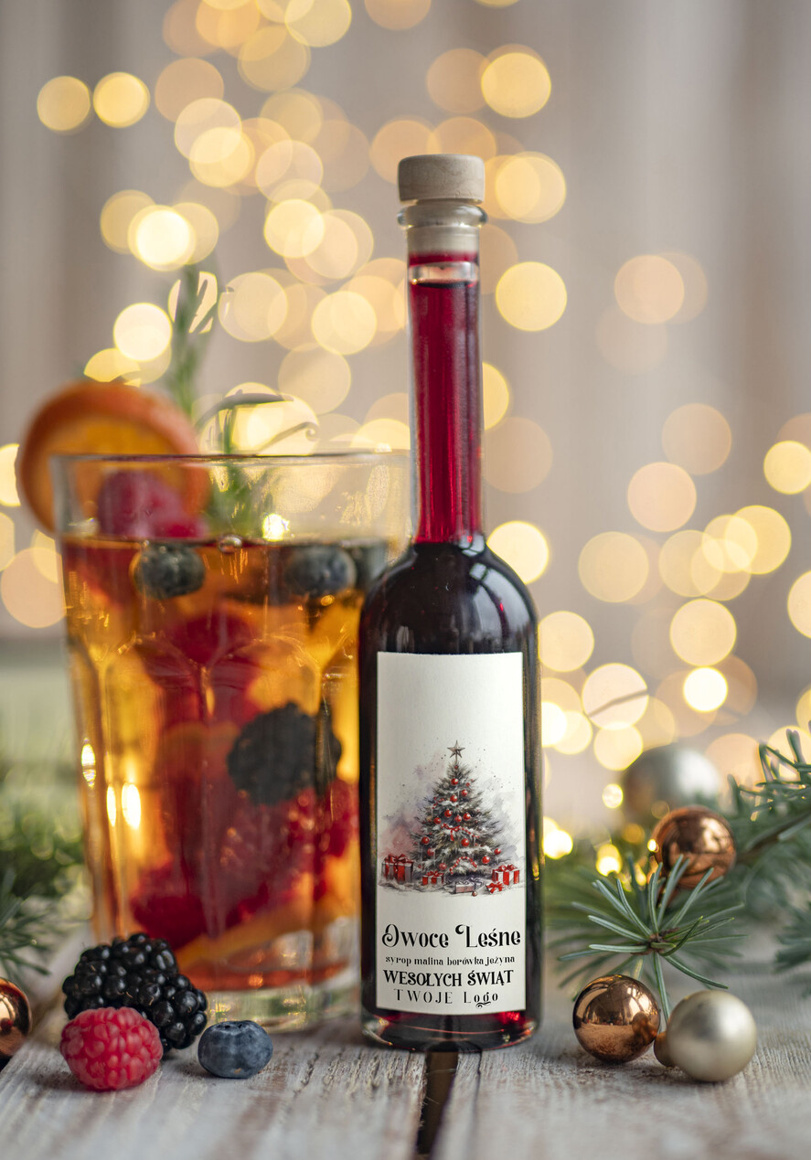 Prezenty oferta dla Firm MIODY KONFITURY SOKI Upominki firmowe na Boże Narodzenie sok malinowy, drobne upominki na święta dla pracowników0