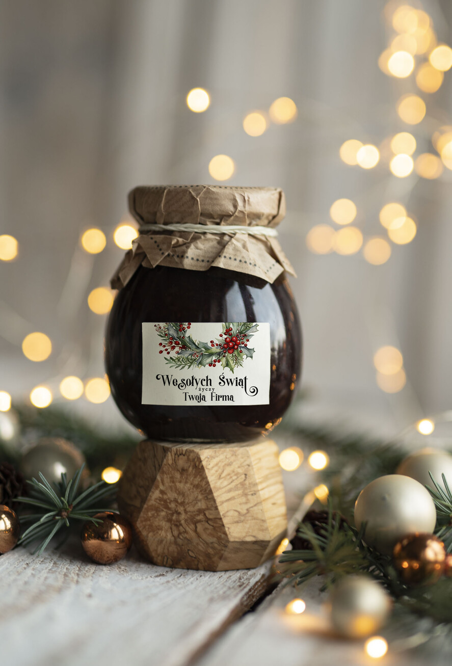 Prezenty oferta dla Firm MIODY KONFITURY SOKI Drobne prezenty świąteczne dla klientów biznesowych, Cytryny w syropie prezent biznesowy z logo1