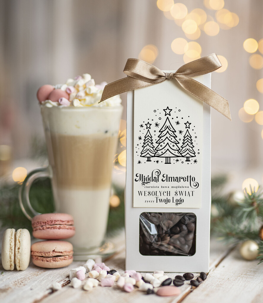 Prezenty oferta dla Firm HERBATA KAWA Drobne prezenty dla firm na boże narodzenie kawa ameretto, drobne upominki na święta dla pracowników, świąteczna kawa dla pracowników i kontrahentów0