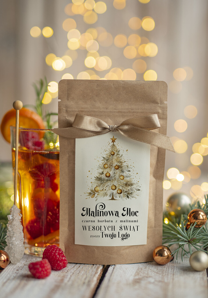 Prezenty oferta dla Firm HERBATA KAWA herbata swiateczna prezent, Upominki firmowe na Boże Narodzenie czarna herbata malinowa, Herbata świąteczna drobne prezenty na święta dla pracowników, bożonarodzeniowy prezent herbata świateczna0