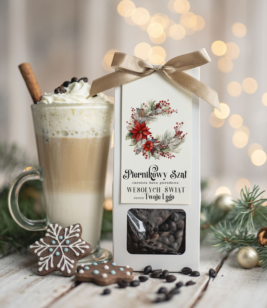 Prezenty oferta dla Firm HERBATA KAWA Drobne prezenty dla firm na boże narodzenie kawa piernikowa, drobne upominki na święta dla pracowników, świąteczna kawa dla pracowników i kontrahentów0