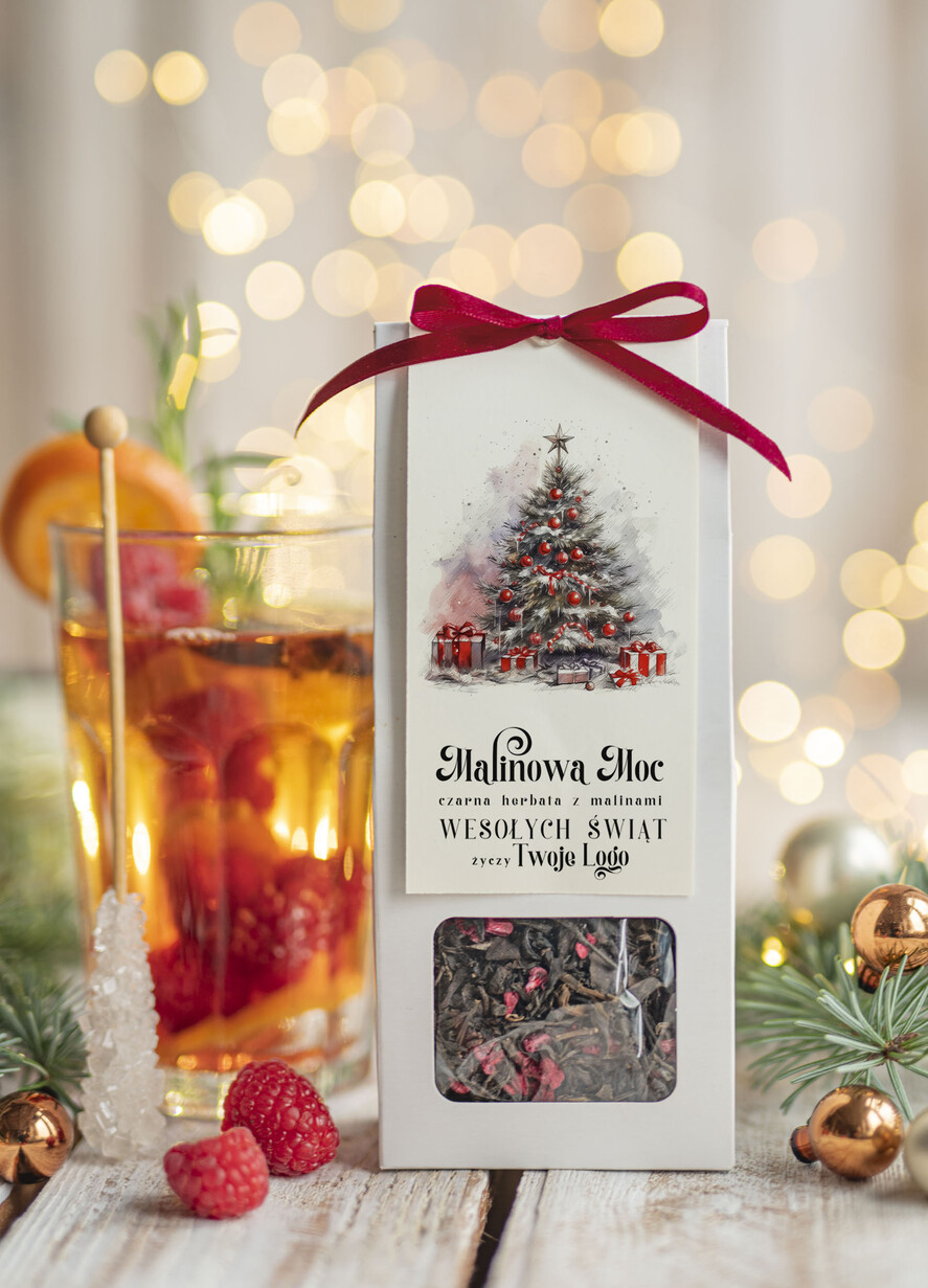 Prezenty oferta dla Firm HERBATA KAWA herbata swiateczna prezent, Upominki firmowe na Boże Narodzenie czarna herbata malinowa, Herbata świąteczna drobne prezenty na święta dla pracowników, bożonarodzeniowy prezent herbata świateczna0