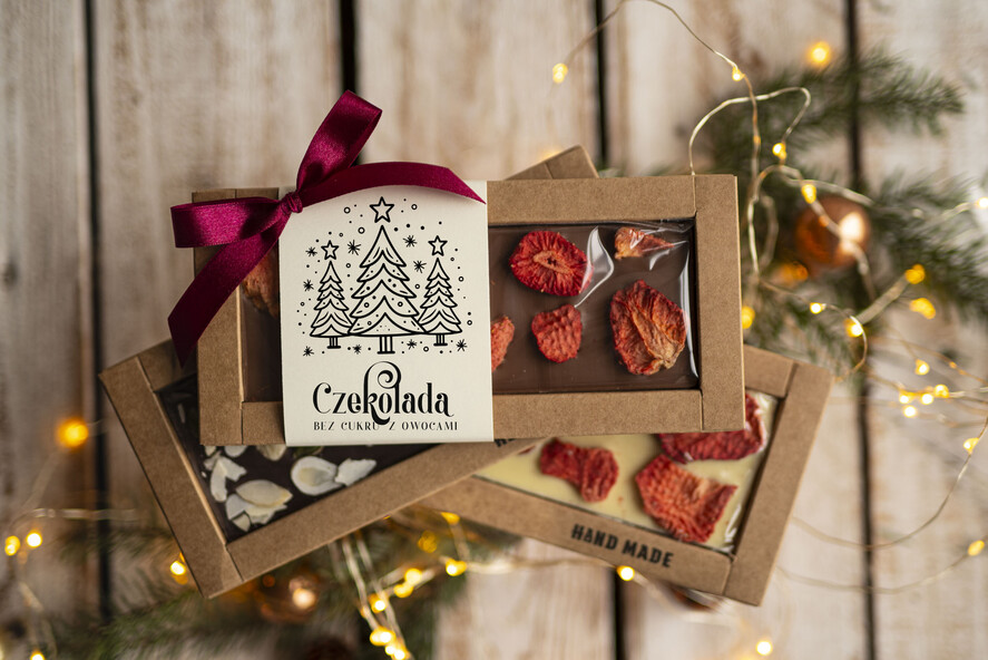 Prezenty oferta dla Firm CZEKOLADA/ pralinki/ bomboniery Drobne prezenty dla firm ręcznie robiona czekolada, Czekolada świąteczna bez cukru z logo, drobne upominki na święta dla pracowników, świąteczne gadżety  kontrahentów,0