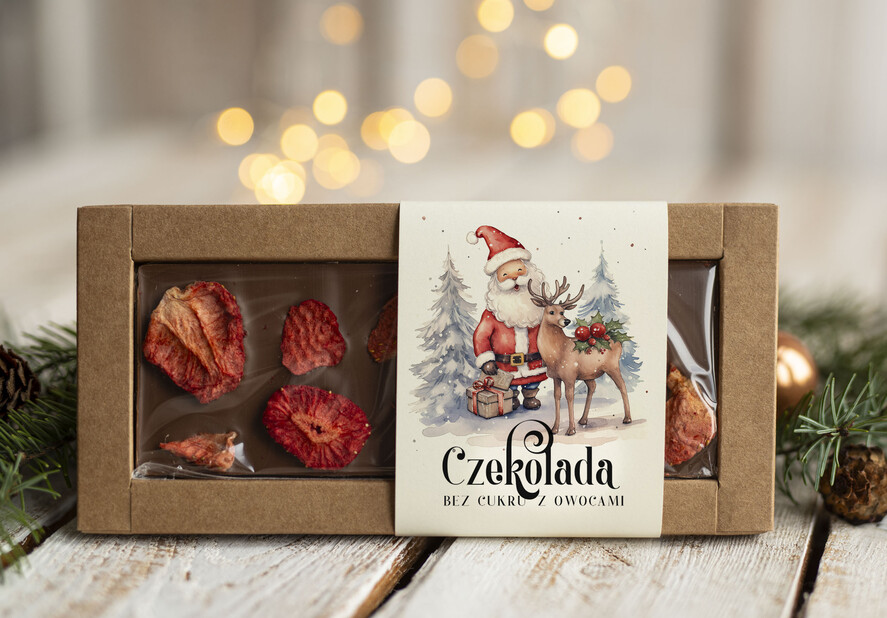 Prezenty oferta dla Firm CZEKOLADA/ pralinki/ bomboniery Drobne prezenty dla firm ręcznie robiona czekolada, Czekolada świąteczna bez cukru z logo, drobne upominki na święta dla pracowników, świąteczne gadżety  kontrahentów,5