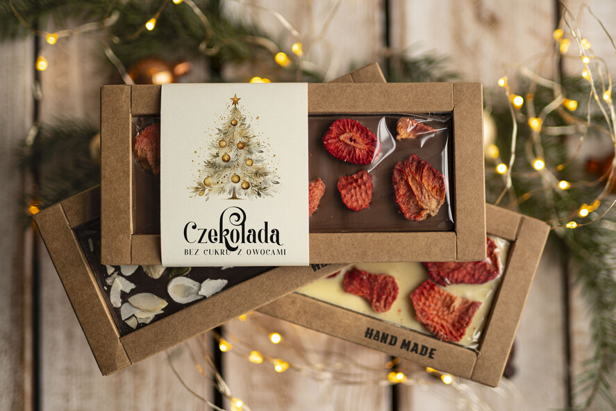 Prezenty oferta dla Firm CZEKOLADA/ pralinki/ bomboniery Drobne prezenty dla firm ręcznie robiona czekolada, Czekolada świąteczna bez cukru z logo, drobne upominki na święta dla pracowników, świąteczne gadżety  kontrahentów,0