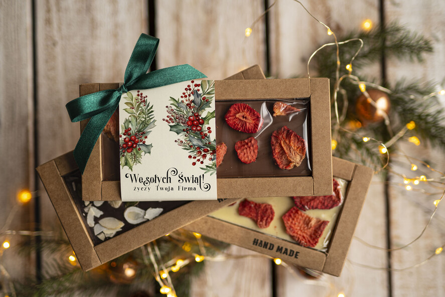 Prezenty oferta dla Firm CZEKOLADA/ pralinki/ bomboniery Drobne prezenty dla firm ręcznie robiona czekolada, Czekolada świąteczna bez cukru z logo, drobne upominki na święta dla pracowników, świąteczne gadżety  kontrahentów,1