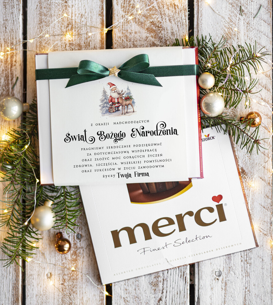 Prezenty oferta dla Firm CZEKOLADA/ pralinki/ bomboniery czekoladki bombonierka na prezent świąteczny z logo,  Drobne prezenty dla firm świąteczne czekoladki z życzeniami, Bombonierka świąteczna z życzeniami, drobne upominki na święta dla pracowników, świąteczne gadżety  kontrahentów1
