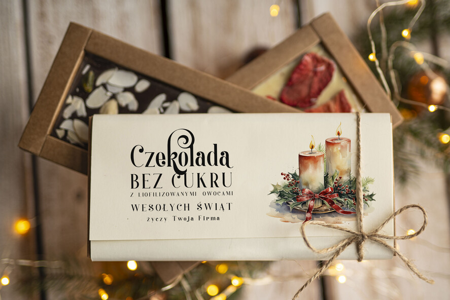 Prezenty oferta dla Firm CZEKOLADA/ pralinki/ bomboniery Drobne prezenty dla firm ręcznie robiona czekolada, Czekolada świąteczna bez cukru z logo, drobne upominki na święta dla pracowników, świąteczne gadżety  kontrahentów,0