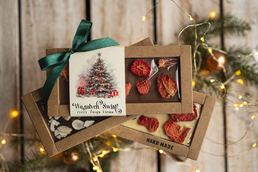 Prezenty oferta dla Firm CZEKOLADA/ pralinki/ bomboniery Drobne prezenty dla firm ręcznie robiona czekolada, Czekolada świąteczna bez cukru z logo, drobne upominki na święta dla pracowników, świąteczne gadżety  kontrahentów,1