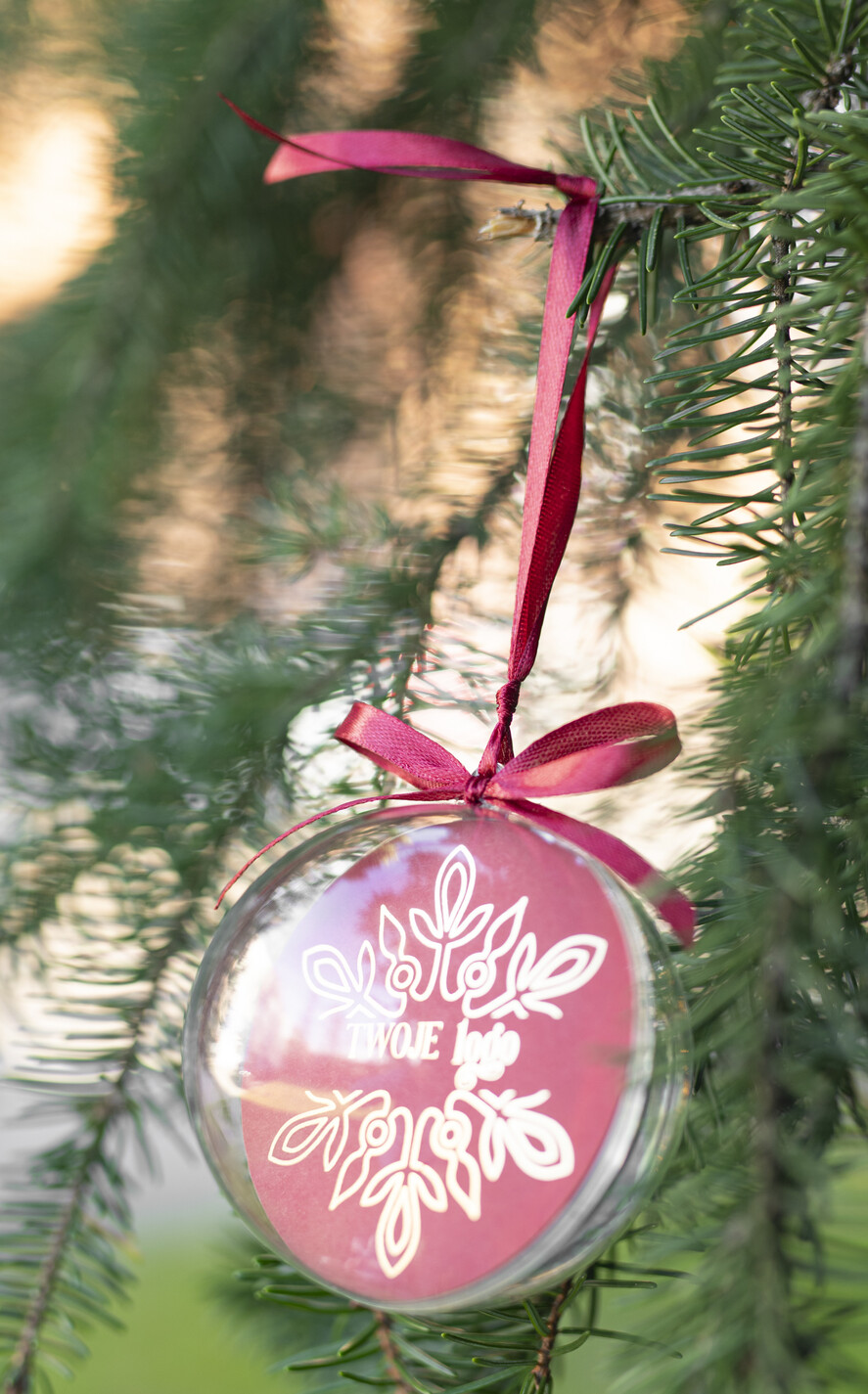 Prezenty oferta dla Firm Bombki ZAWIESZKI na choinkę Prezent Biznesowy Na Święta Bombka z dla firm idealny upominek B2B w opakowaniu3