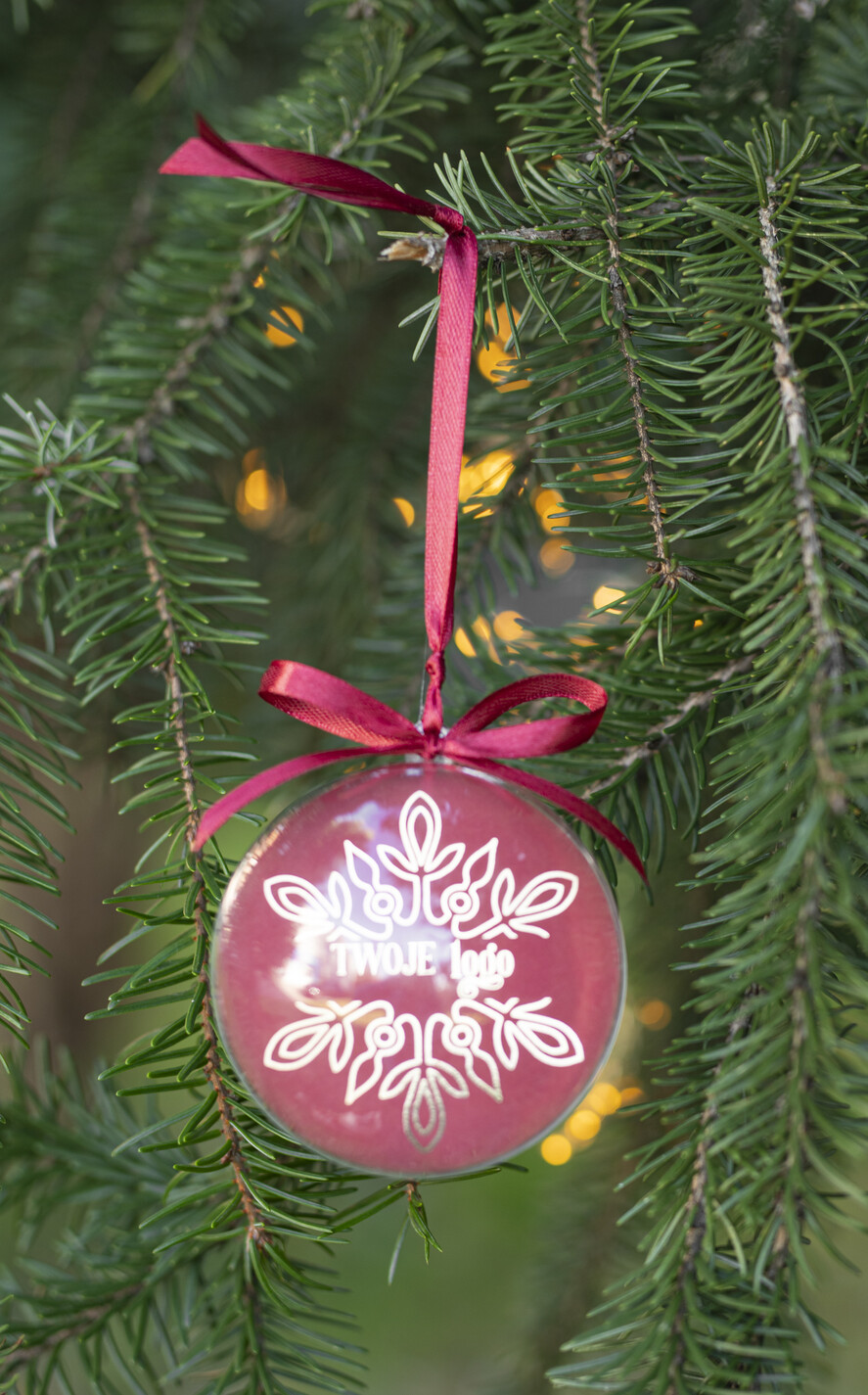 Prezenty oferta dla Firm Bombki ZAWIESZKI na choinkę Prezent Biznesowy Na Święta Bombka z dla firm idealny upominek B2B w opakowaniu6