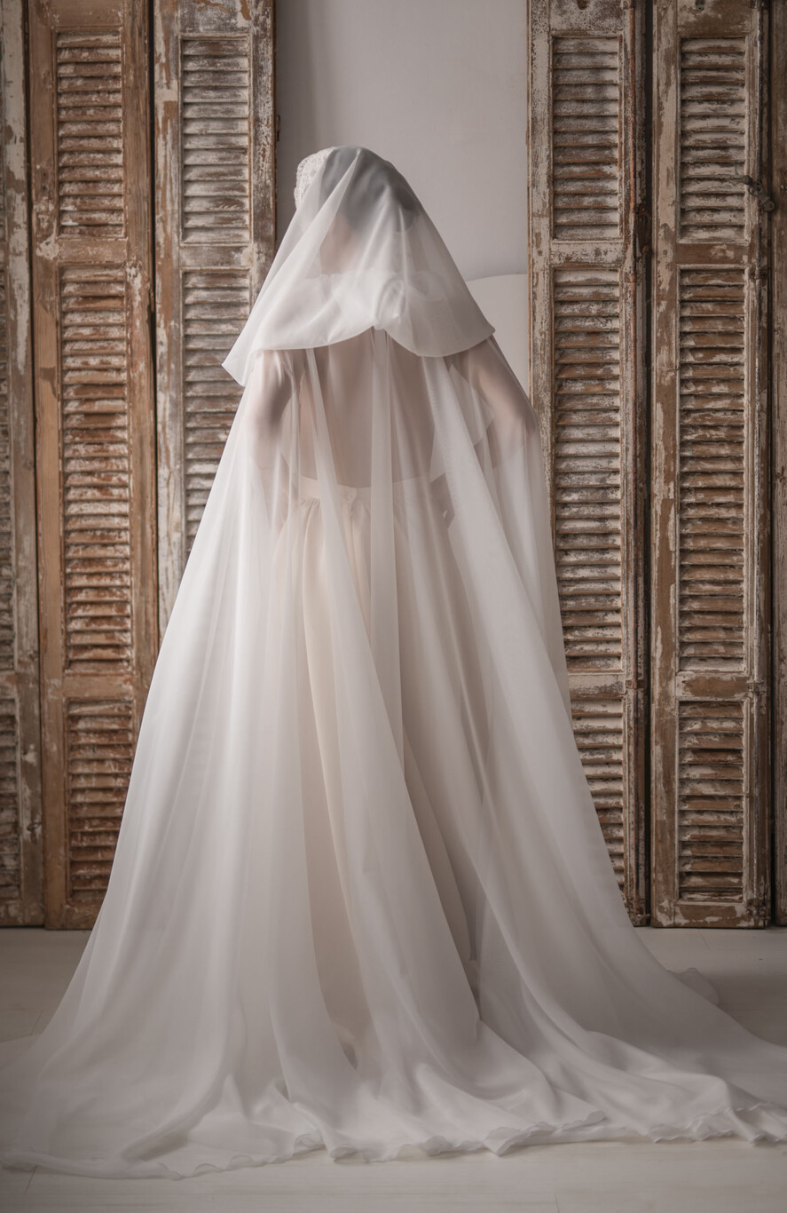 Panna Młoda Bolerka bolerka, narzutki, sweterki szyfonowy płaszcz ślubny, cienki płaszcz ślubny, narzutka ślubna ecru, płaszcz do sukni ślubnej6