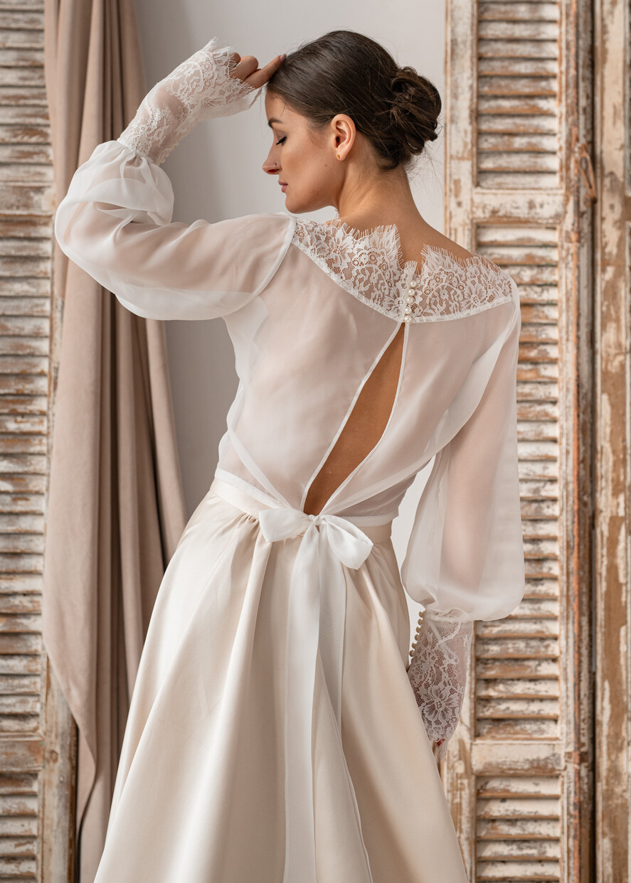 Panna Młoda Bolerka bolerka, narzutki, sweterki ślubna pelerynkaeleganckie bolerko ślubne, koronkowe bolerko do sukni ślubnej, delikatne bolerko ślubne, koronkowa narzutka ślubne 10