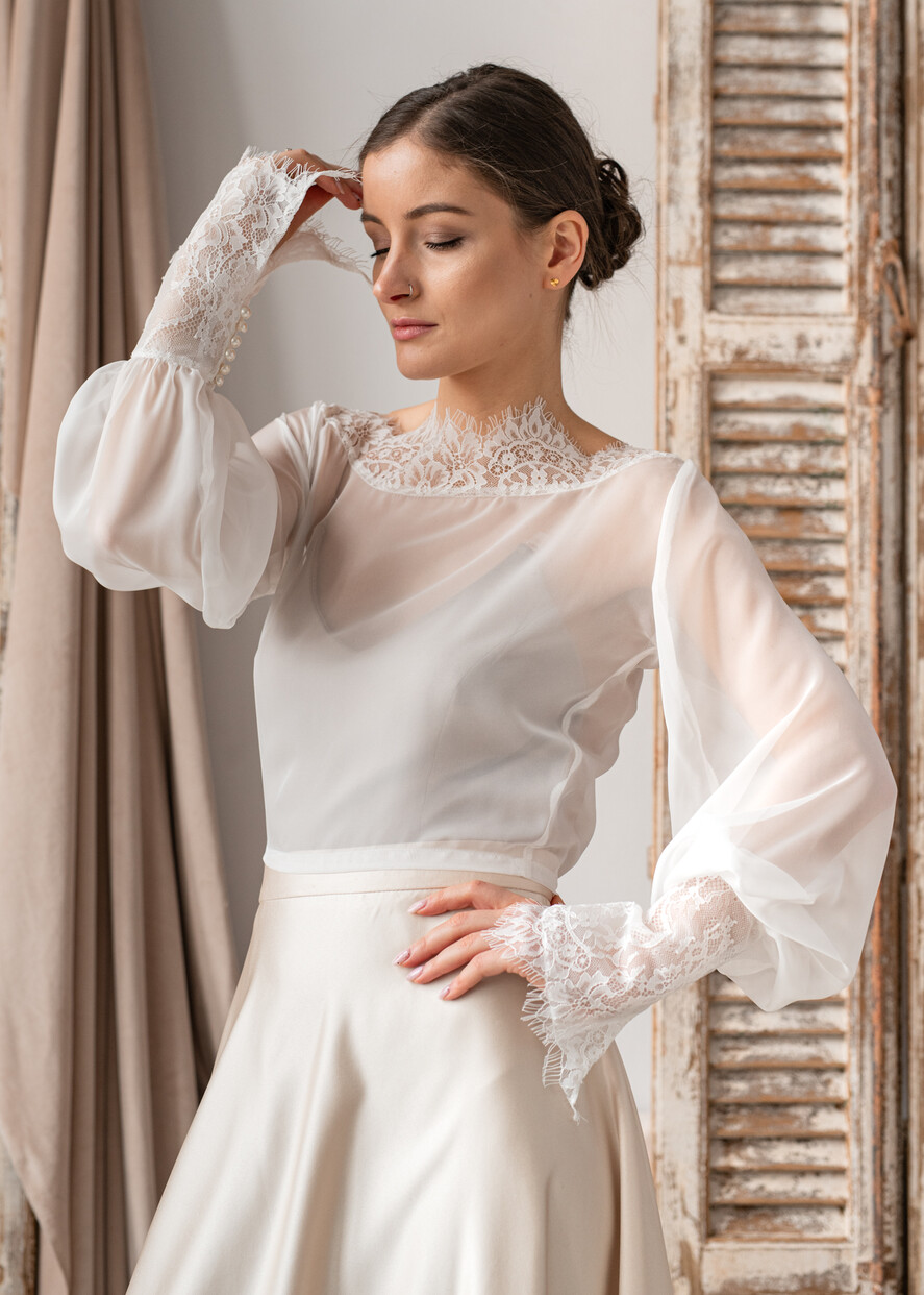 Panna Młoda Bolerka bolerka, narzutki, sweterki ślubna pelerynkaeleganckie bolerko ślubne, koronkowe bolerko do sukni ślubnej, delikatne bolerko ślubne, koronkowa narzutka ślubne 13