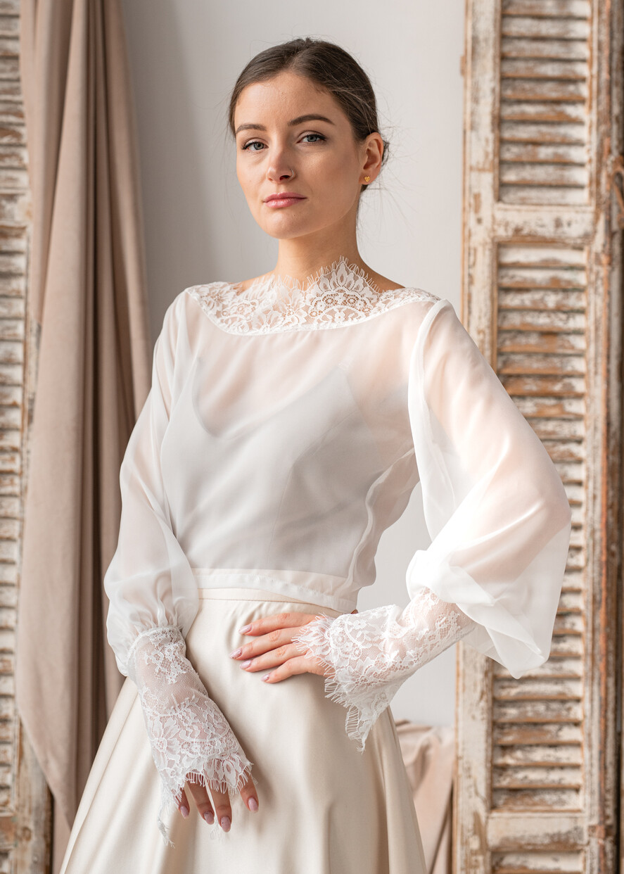 Panna Młoda Bolerka bolerka, narzutki, sweterki ślubna pelerynkaeleganckie bolerko ślubne, koronkowe bolerko do sukni ślubnej, delikatne bolerko ślubne, koronkowa narzutka ślubne 2