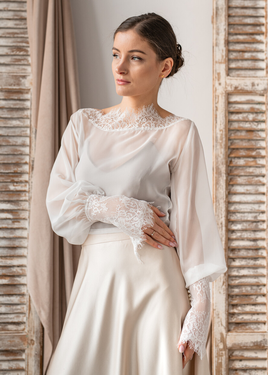 Panna Młoda Bolerka bolerka, narzutki, sweterki ślubna pelerynkaeleganckie bolerko ślubne, koronkowe bolerko do sukni ślubnej, delikatne bolerko ślubne, koronkowa narzutka ślubne 7
